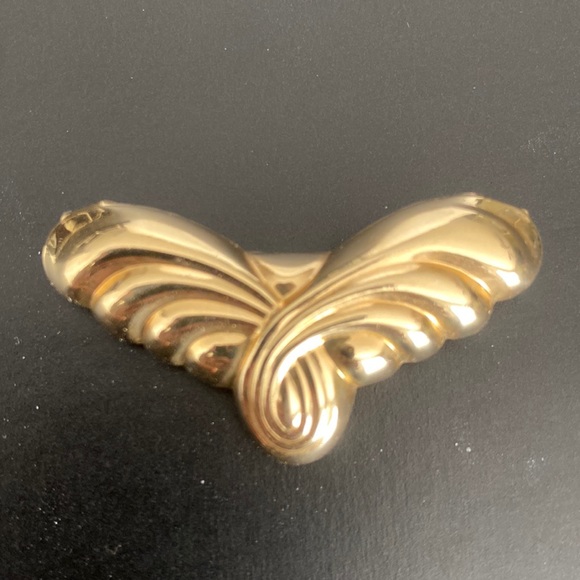 Beautiful Exquisite Solid 14K Gold Angel Wings/Butterfly Pendant Slide. Unique! - Picture 7 of 12